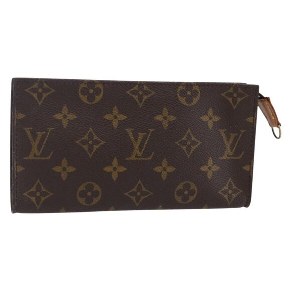LOUIS VUITTON Monogram Bucket GM Accessory Pouch LV Auth 146355 - Picture 1 of 16